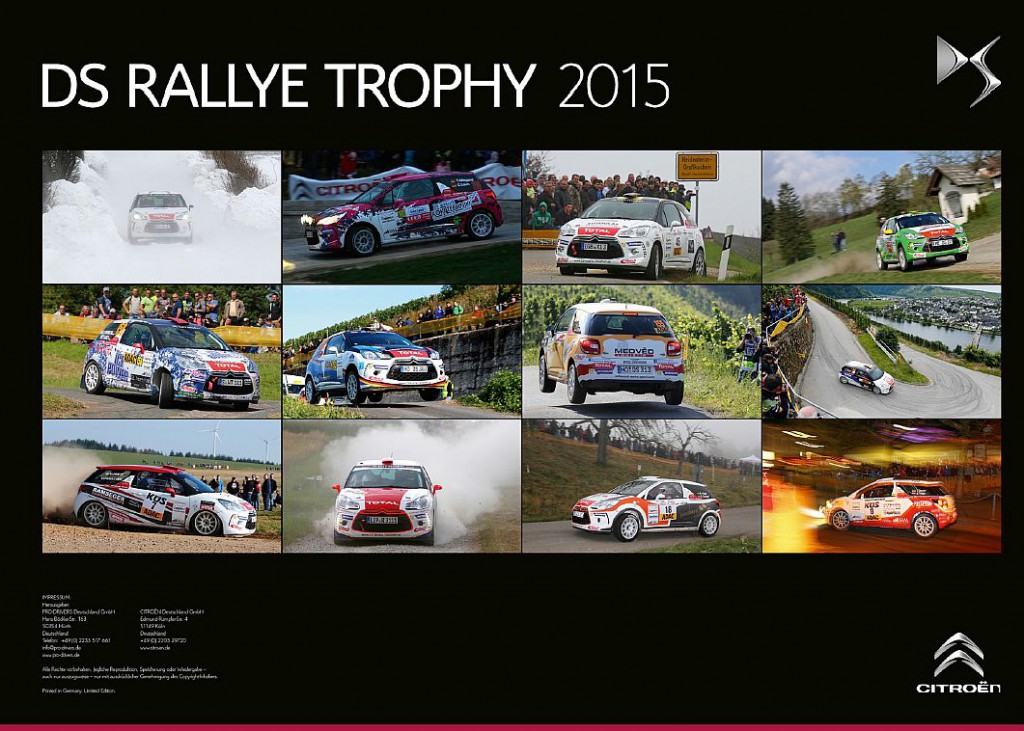 Kalender Citroen DS Rallye Trophy 2015 - 3