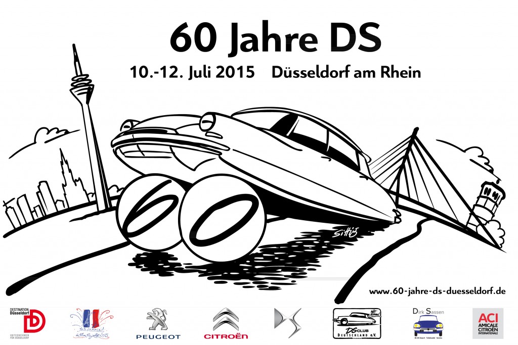 Logo "60 Jahre DS Düsseldorf"