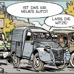Citroën-Comics Autogrammstunde: Jean-Luc Delvaux, Ehrengast der "Citroën-Straße", Technoclassica 2016